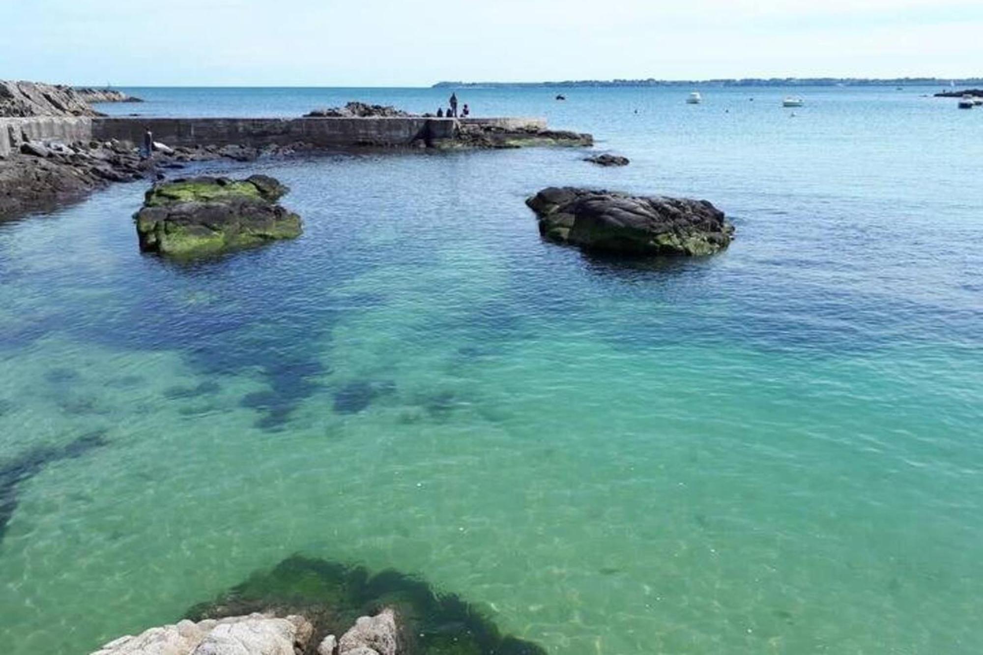 Appartement LUXURY ! T3 Vue océan imprenable 180 à Larmor-Plage Extérieur photo