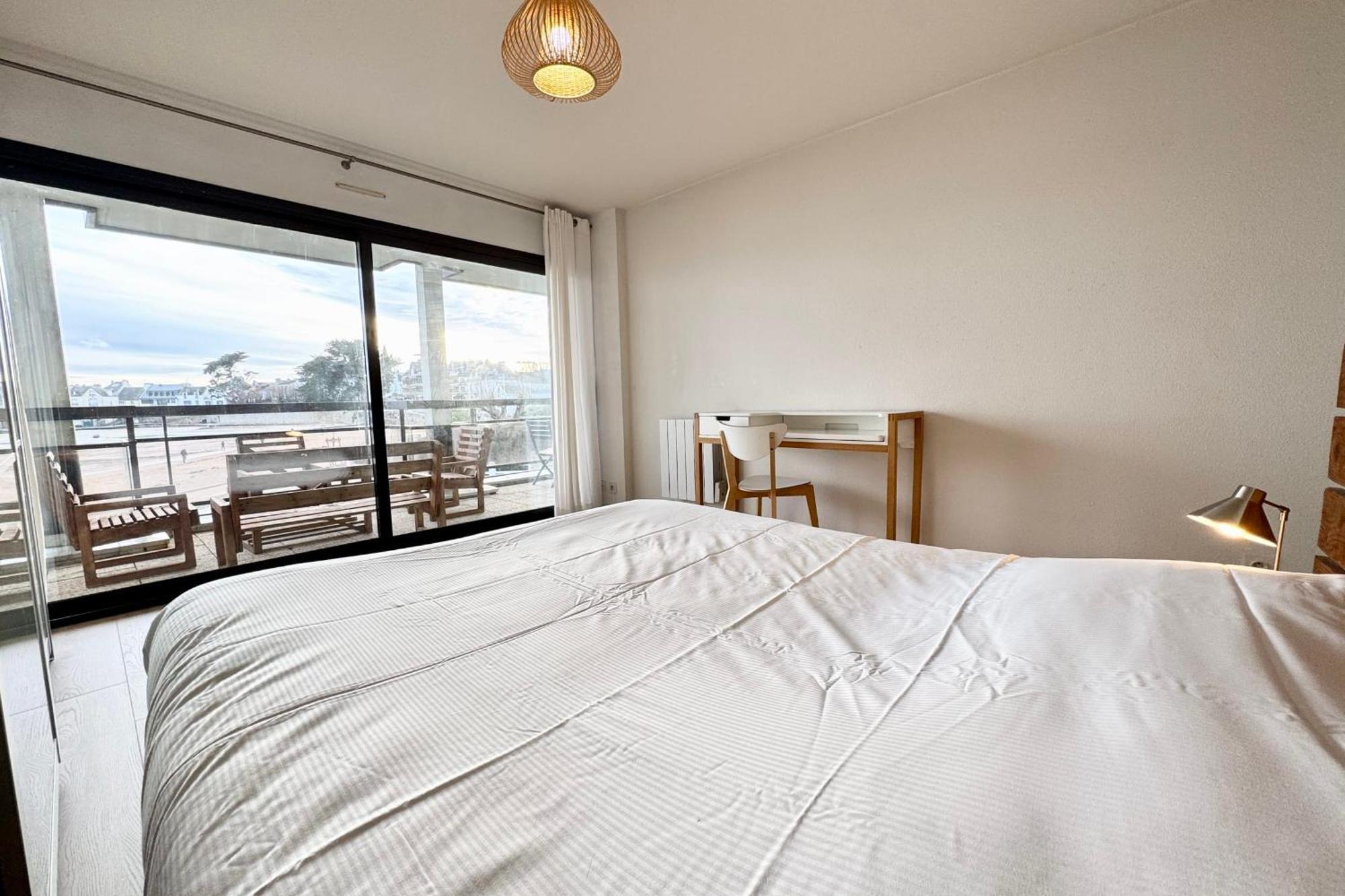 Appartement LUXURY ! T3 Vue océan imprenable 180 à Larmor-Plage Extérieur photo